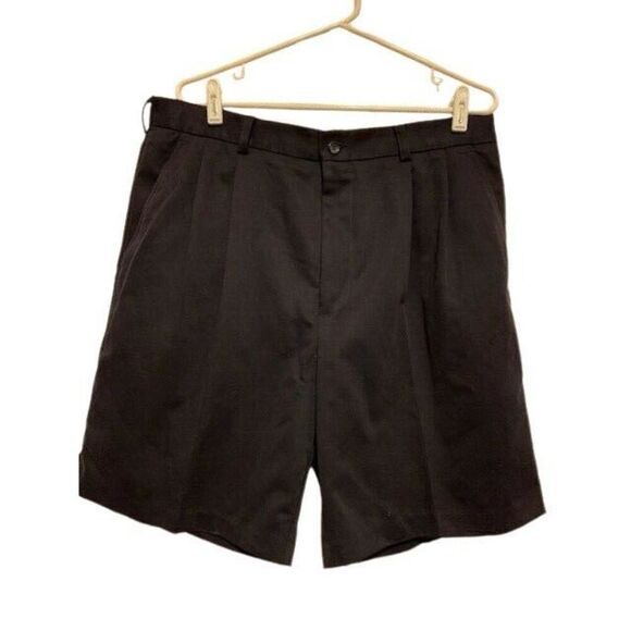 IZOD SIZE 36 NAVY BLUE SHORTS - Picture 3 of 4